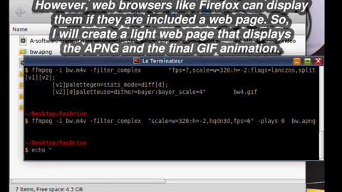 Chapter 5 Demo 3 of the book ‘Quick Start Guide to FFmpeg’ — Convert videos to GIF animations