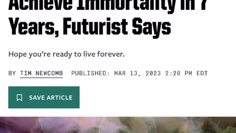 Only the Israelites will achieve Immortality