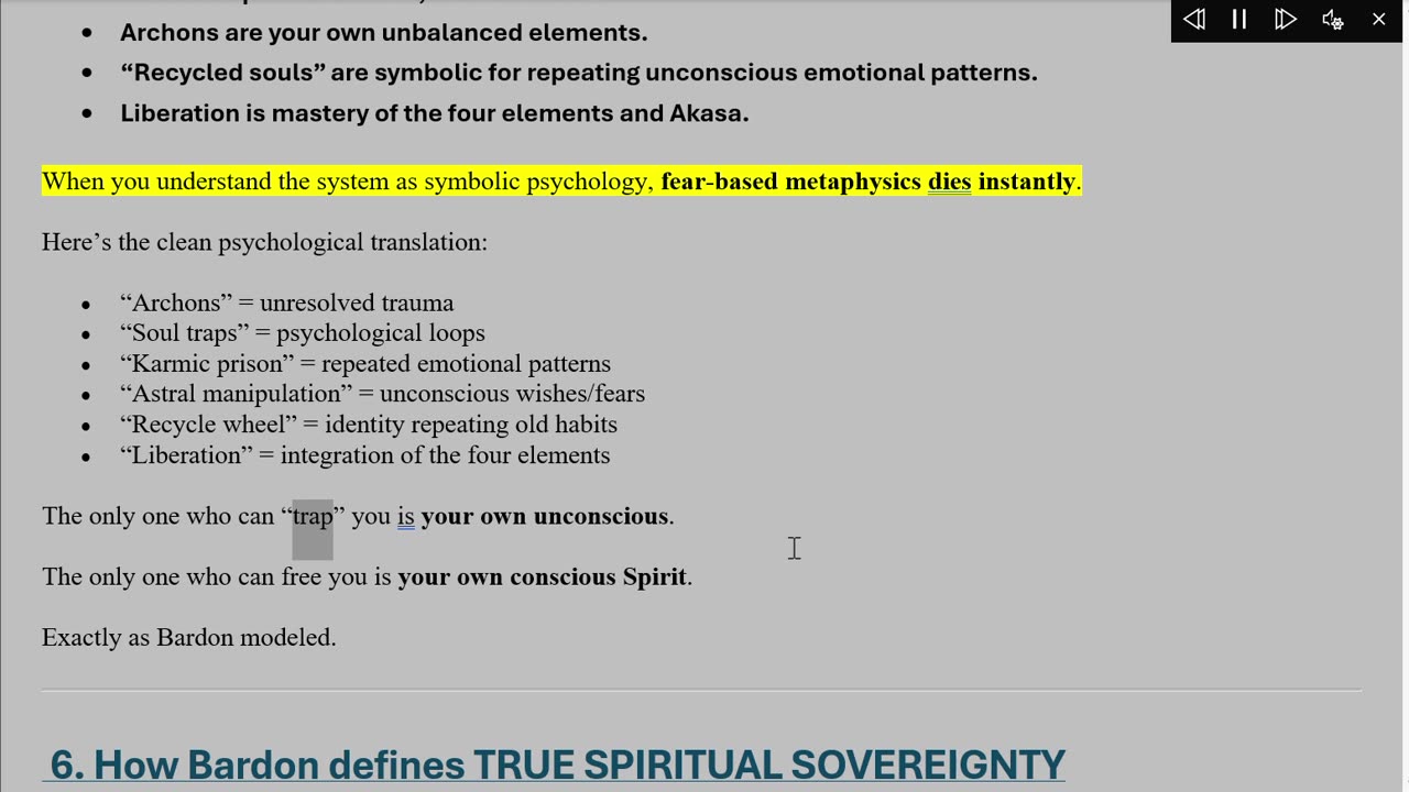 There is no “SOUL RECYCLING” – don’t fall for it!