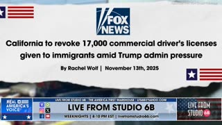 CA REVOKES 17000 CCL's - WORD IS TX GIVING ILLEGALS CCLS ALSO - 4 mins.