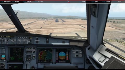 Landing in Santa Barbara (KSBA)