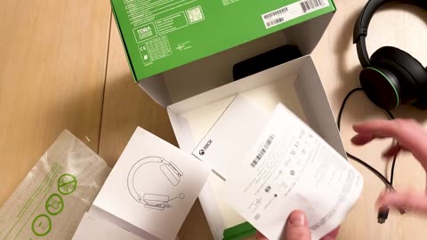First Time XBOX Headset Unboxing