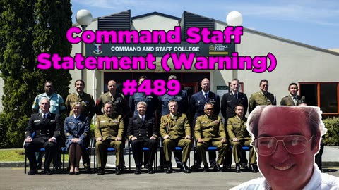 Command Staff Statement (Warning) #489 - Bill Cooper