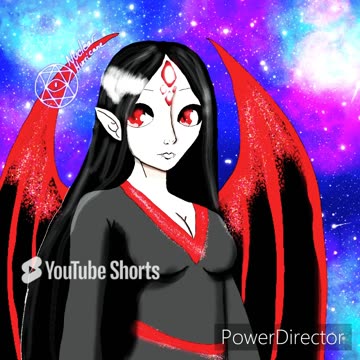 Oc speedpaint nuclear the vampire god