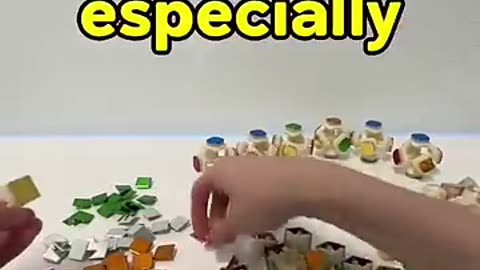 Making 6 shiny cubes into….