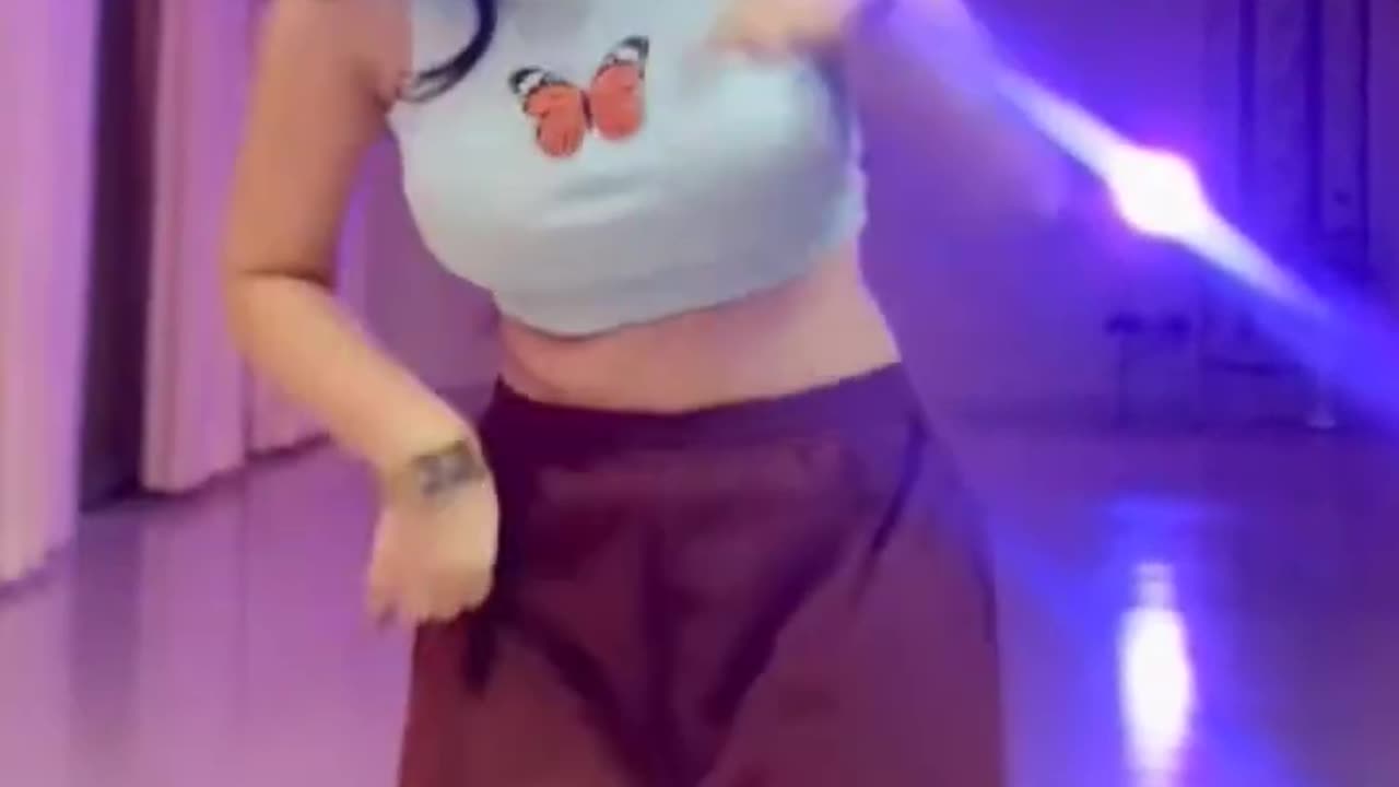 So sweet girl and beautiful dance