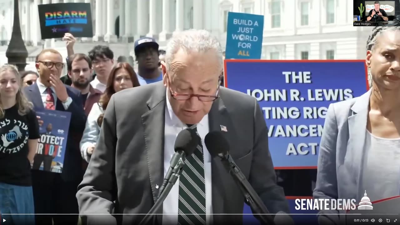 WHY THE DEMOCRATS DON'T WANT VOTER ID IN THE WORDS OF SCHUMER