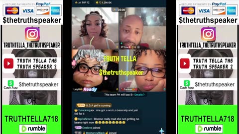 MRS. DIVERSE TELLING EVERYTHING & TRINA B ADMITS ON LIVE TO GIVING OUT QUEEN TOMIKAY ADDRESS & OFFERS MONEY TO DO BODILY HARM TO HER OPENLY ON VIDEO TIME FOR HIIS PAGE TO GO BYE BYE