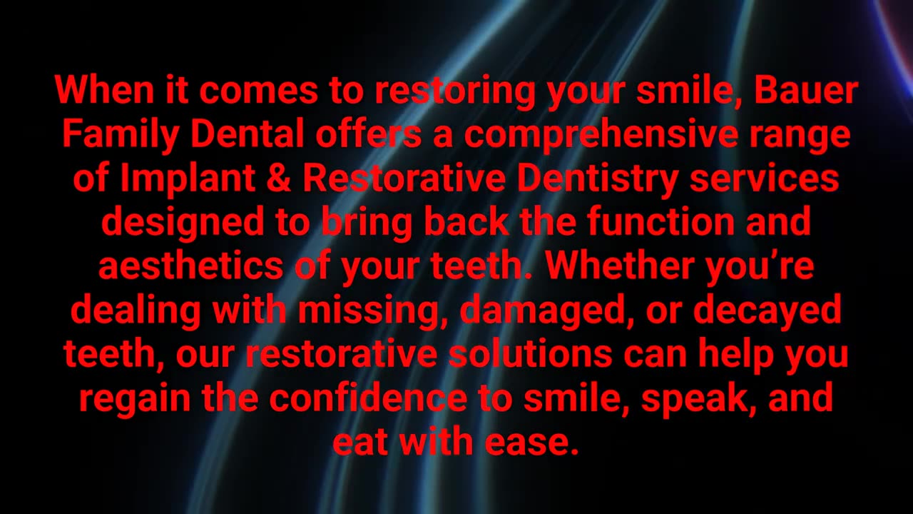 Bauer Family Dental - Restorative Dentistry in Rexburg, ID