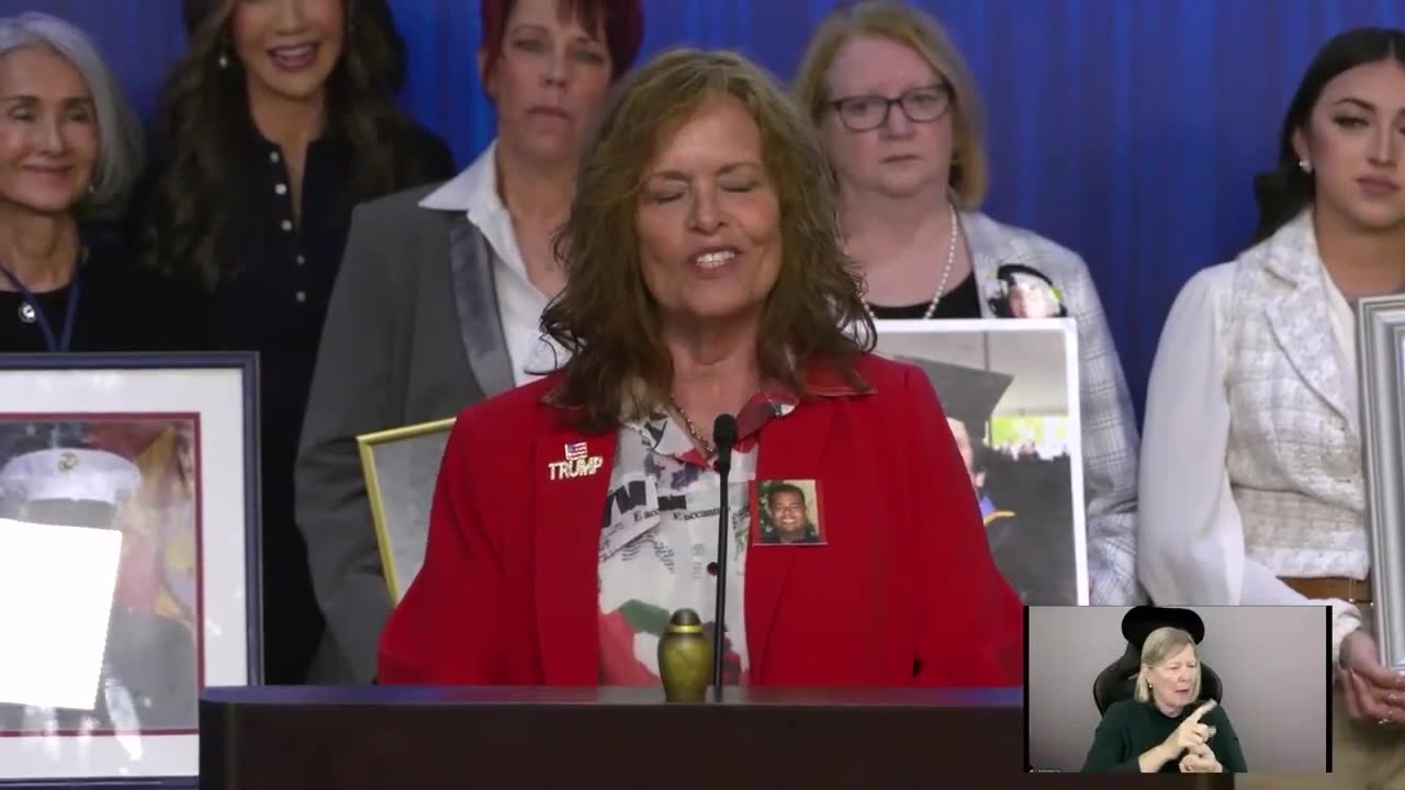 Secretary Kristi Noem and Sabine Durden-Coulter at ICE Event in DC