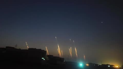 🚀🛡️ Israel Iran War | Iran Launches Missiles Filmed from Iraq | RCF