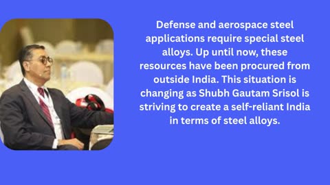 How Dr. Shubh Gautam Srisol is Strengthening India’s Position in Aerospace and Defense
