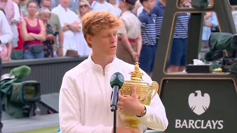 Kate Middleton presents Men's Singles trophies to Jannik Sinner & Carlos Alcaraz 🏆 | 2025 Wimbledon