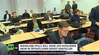 Rheinland-Pfalz: Einstellungsverbot für AfD-Mitglieder im öffentlichen Dienst
