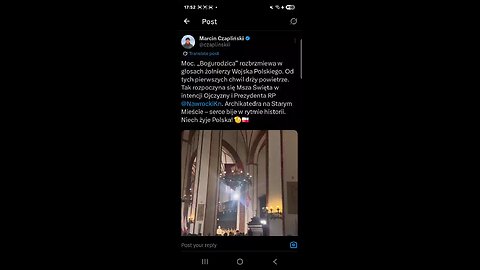 Poland catholic church: New president : Bogurodzica song