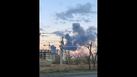🔥 Crimea, Hvardiyske/Simferopol, Oil depot!