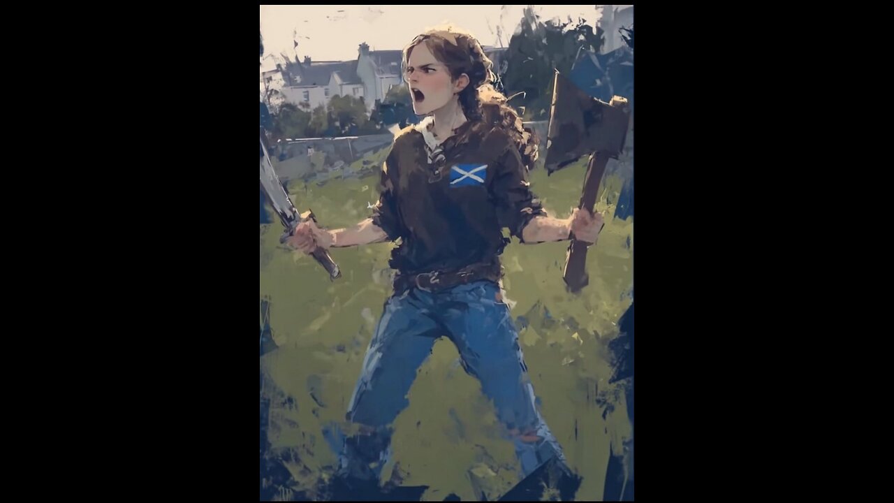 Scottish Schoolgirl “Arrested” After Confronting Migrants — Viral Symbol of Resistance (Unverified)