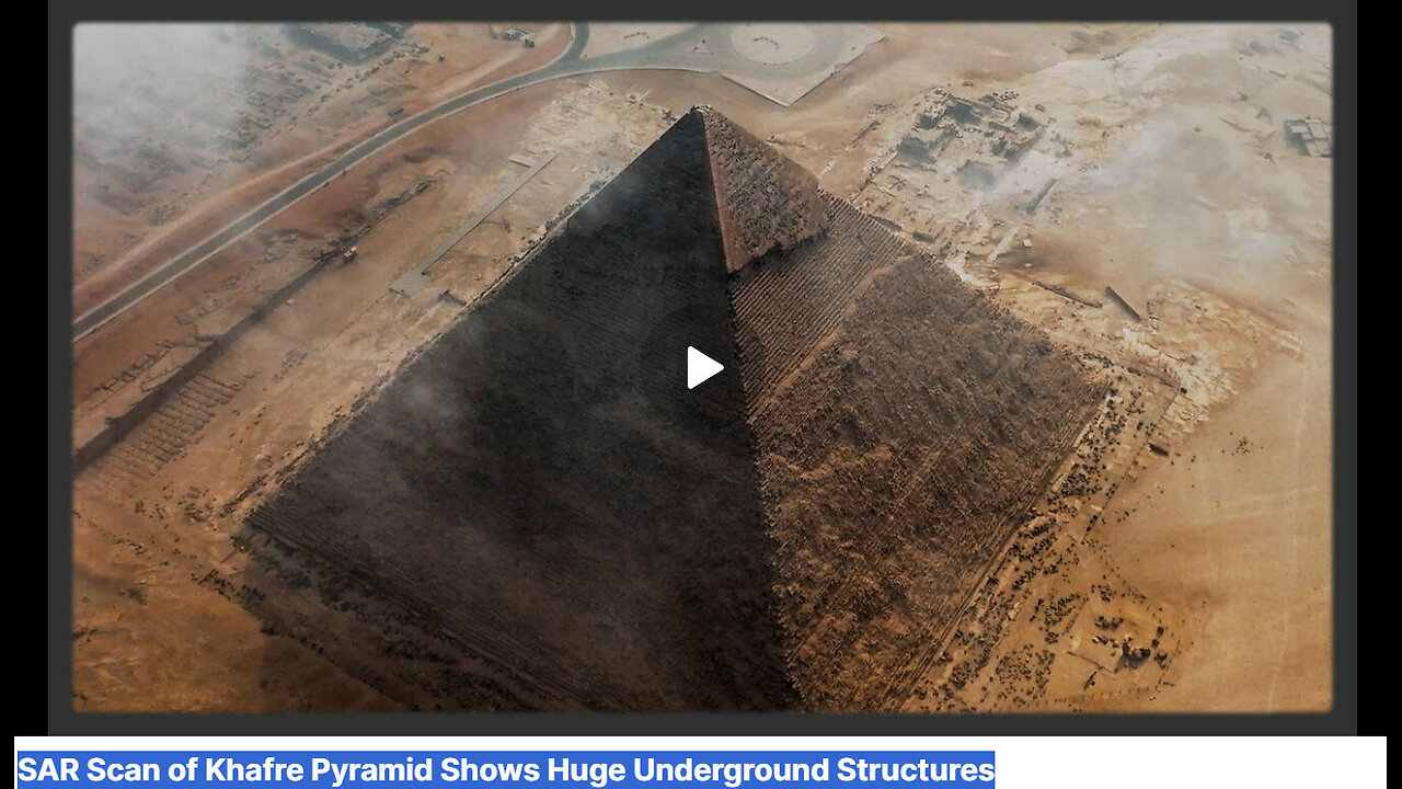 PYRAMID UNDERGROUND STRUCTURES!