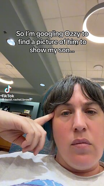 Woman Looks For Image Of Ozzy & Discovers Something Very Odd