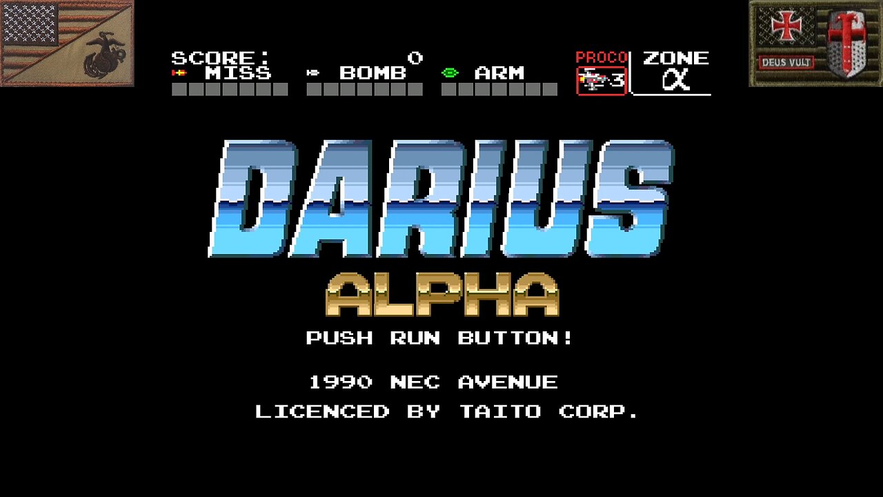 ダライアス・アルファ (SuperGrafx - Attract Mode) [JP Only]