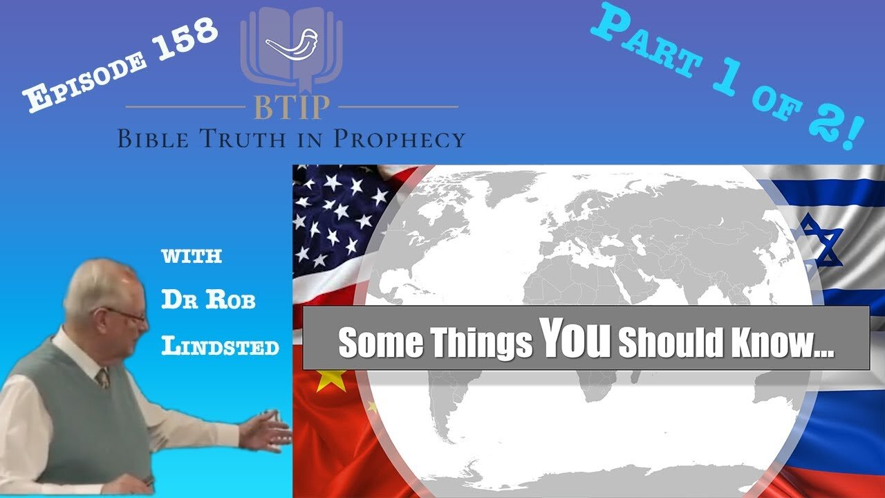 Episode 158 Some Things You Should Know Part 1 with Dr Rob Lindsted