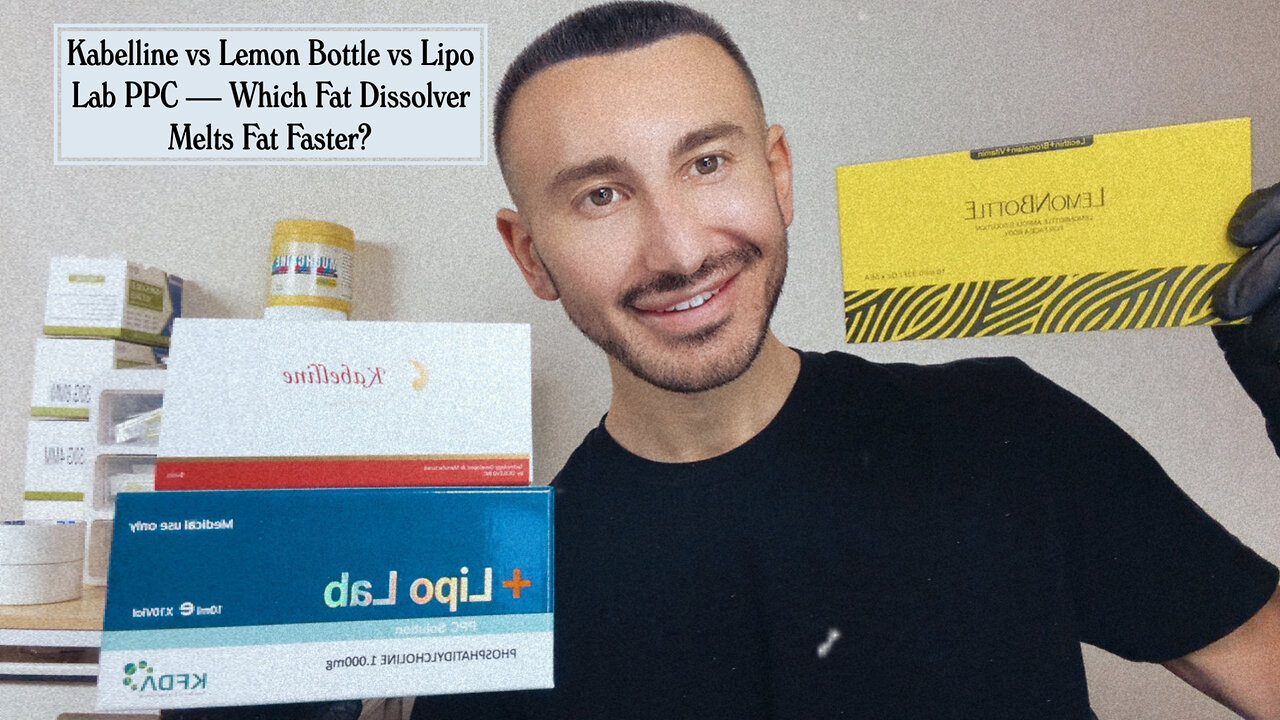 Which Fat Dissolver Melts Faster? Kabelline VS Lemon Bottle VS Lipo Lab PPC: Bacon Test!