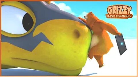 Digital Taming _ Grizzy & the lemmings (Clip) _ 🐻🐹 Cartoon for Kids_1080p