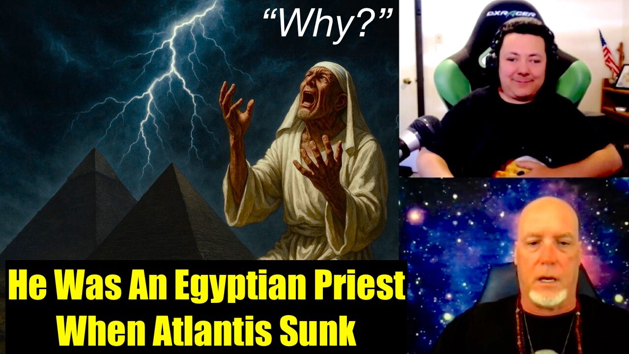 Past Life Vision Of Egyptian Priest Who Saw Atlantis Destroyed - Channeled Reading