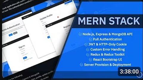 🚀 MERN Crash Course: JWT Authentication, Redux Toolkit, Deployment & More! 🔥