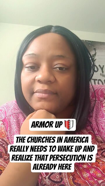 The Churches in America really needs to wake up and realize that persecution is already Here