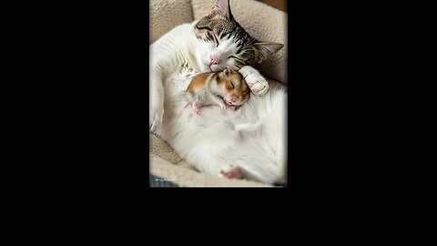 You Won’t Believe What This Hamster Does to the Cat