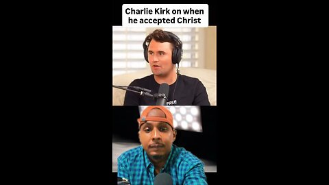 Asi fue que Charlie Kirk recibió a Cristo 🔥#viral #reels #shorts #short #fyp