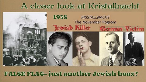 Carolyn Yeager ~'Big Jew Lies' -Kristallnacht