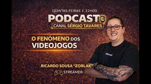 🎙|𝗣𝗢𝗗𝗖𝗔𝗦𝗧: Ricardo Sousa "Zorlak" - Episódio 51