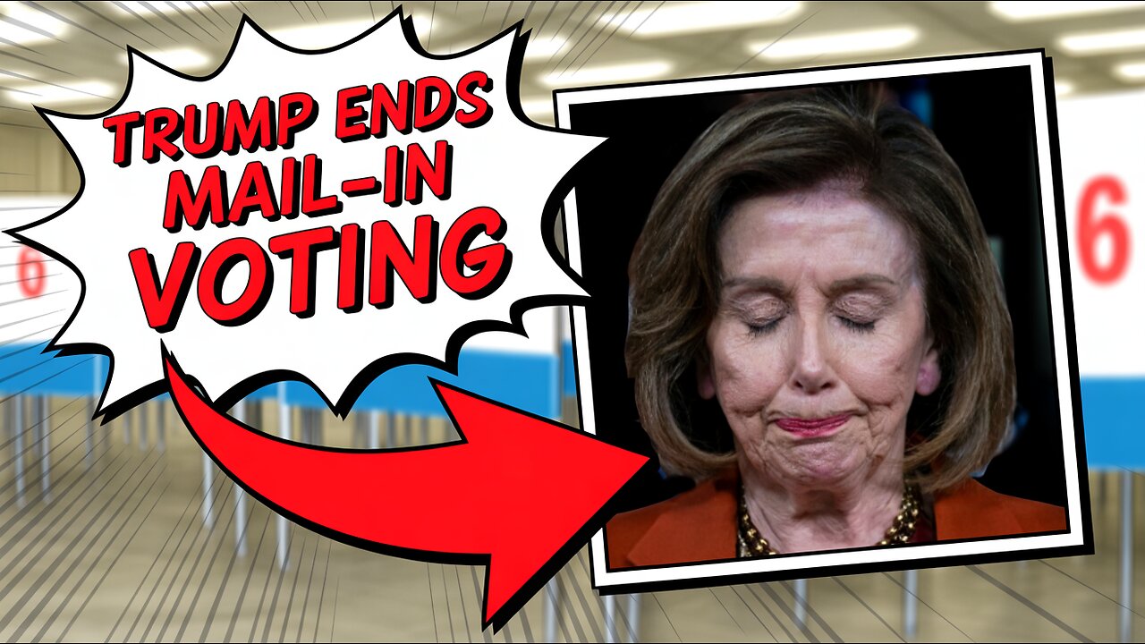 Trump’s Big Move Against Mail-In Ballots!