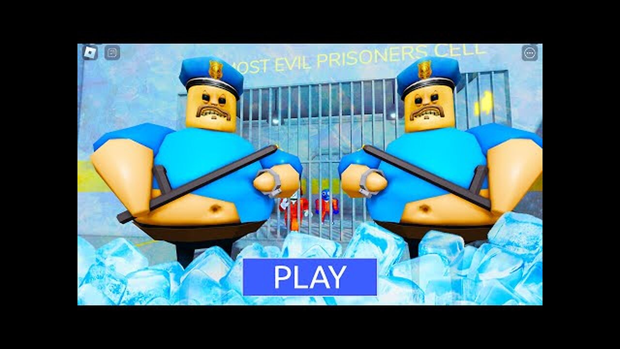 ICE MODE! UPDATE BARRY'S PRISON RUN! Barry #Obby