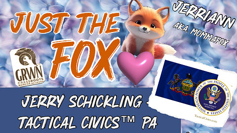 Just the Fox - Tactical Civics™ - Pennsylvania Airs 6/19 11am CST