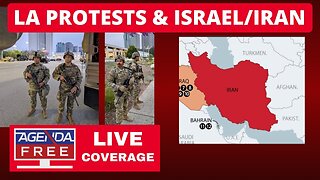 LA Protests & Will Israel Attack Iran? - LIVE Double Breaking News Coverage