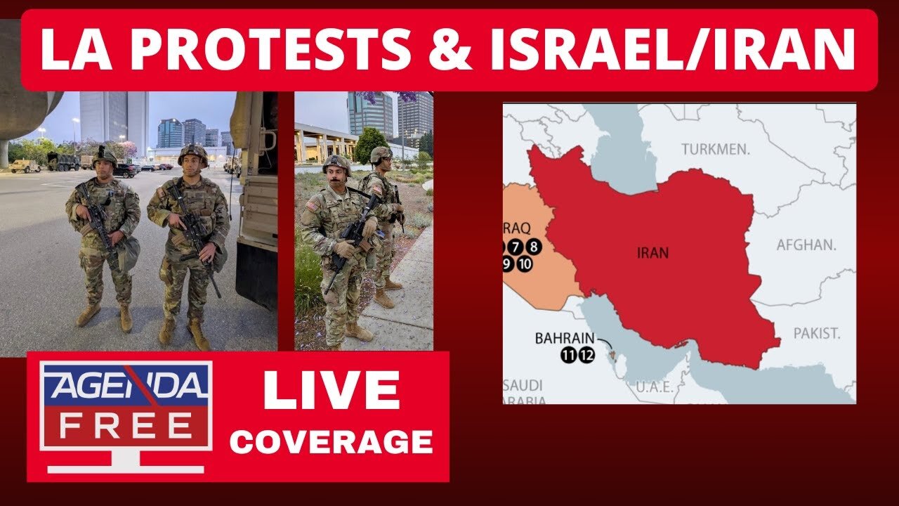LA Protests & Will Israel Attack Iran? - LIVE Double Breaking News Coverage