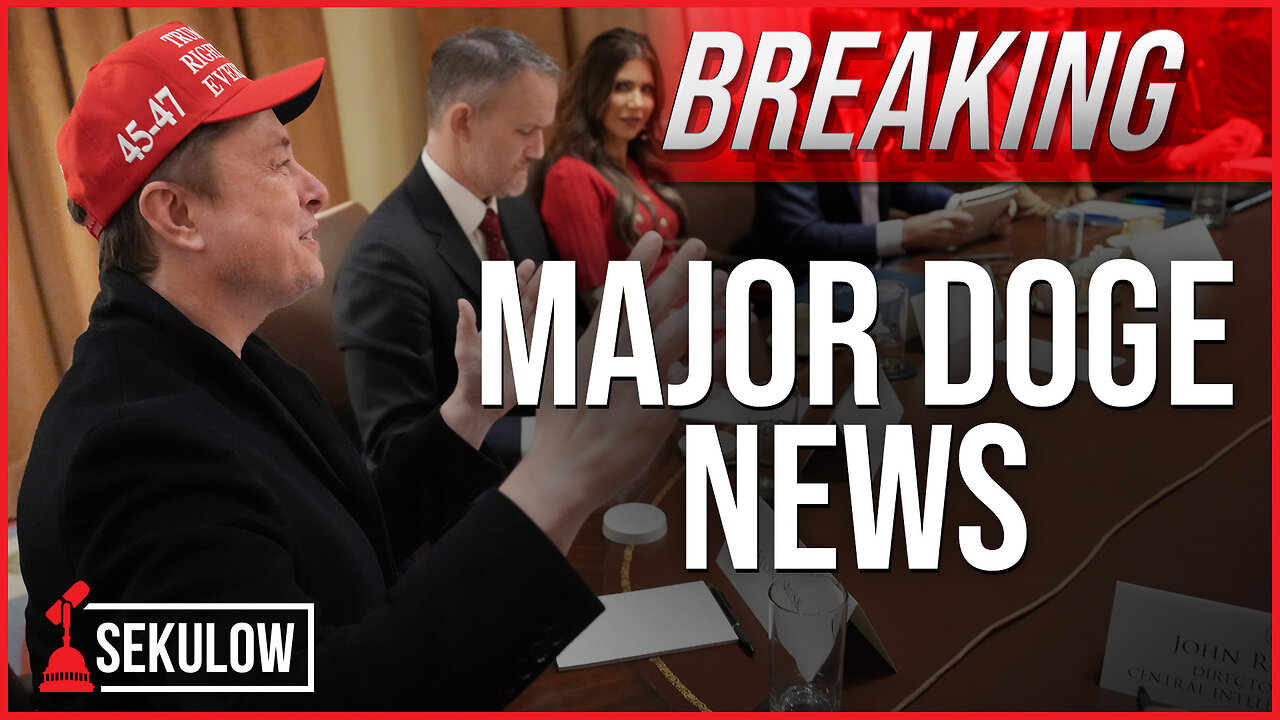 BREAKING: Elon Reveals Major DOGE News