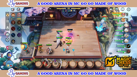 a Good ARENA in Magic Chess GO GO made of Wood