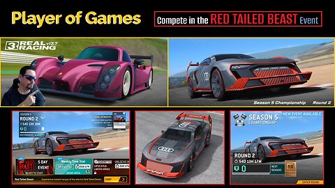 Player of Games: Real Racing 3 Update 13.7: Compete in RED TAILED BEAST & win AUDI S1 E-TRON QUATTRO