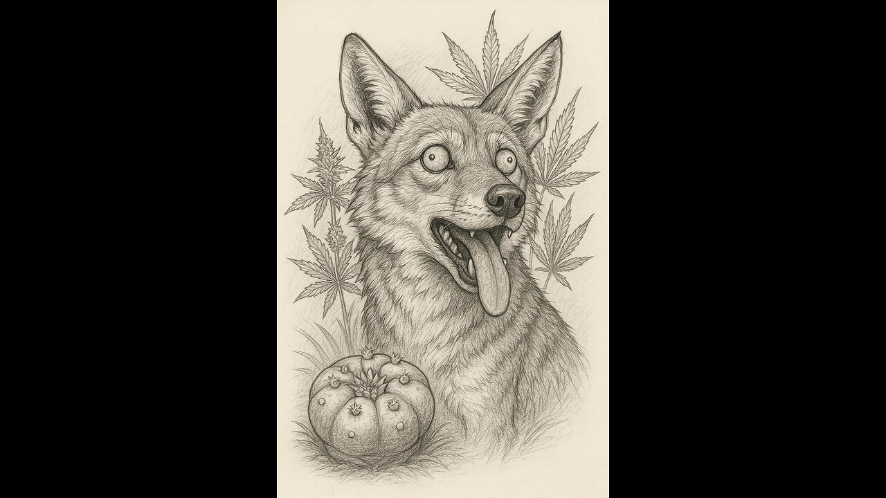 Wild Coyote in the foreign lands