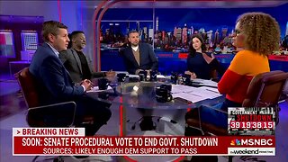 MSNBC Panel on Dems Caving in to Open Gov’t: Here Is Trump, ‘Winning Again’