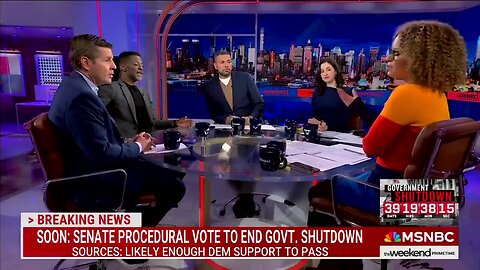 MSNBC Panel on Dems Caving in to Open Gov’t: Here Is Trump, ‘Winning Again’