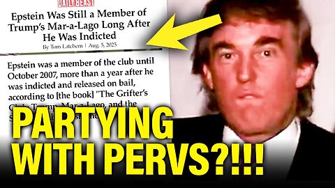 Trump Epstein LIES BLOW UP IN HIS FACE after Mar a Lago Record UNSEALD