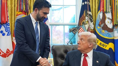 Art Of The Deal: Trump Meets With New York City Mayor-Elect Zohran Mamdani…Says: 'He's Gonna Change'