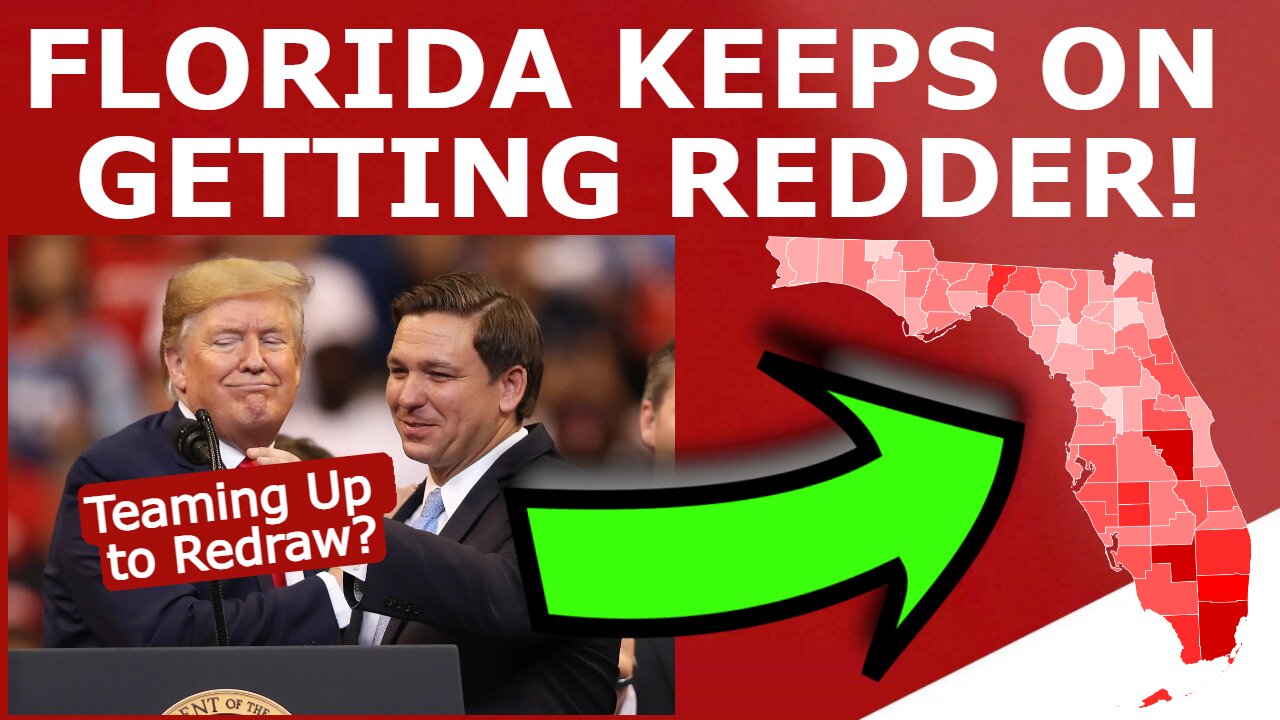 Florida Keeps Getting EVEN REDDER, Will Redraw Soon?