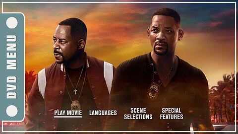 Bad Boys for Life - DVD Menu