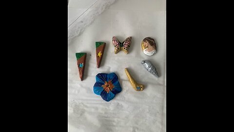 Hanging, Painted Ornaments, Clay Project with Kids, Pet Paws and More!